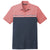 TravisMathew Men's Cardinal Heather/Blue Nights Sunset Blocked Polo