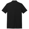 TravisMathew Men's Black Coastal Chest Stripe Polo