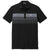 TravisMathew Men's Black Coastal Chest Stripe Polo