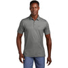 TravisMathew Men's Quiet Shade Grey Heather Oceanside Heather Pocket Polo