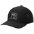 TravisMathew Black Front Icon Cap