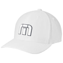 TravisMathew White Front Icon Cap