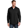 TravisMathew Men's Black Coveside 1/4 Zip