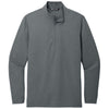 TravisMathew Men's Dark Grey Heather Coveside 1/4 Zip