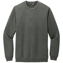 TravisMathew Men's Dark Grey Heather Long Weekend Crew