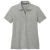 TravisMathew Women's Quiet Shade Grey Heather Coto Performance Polo