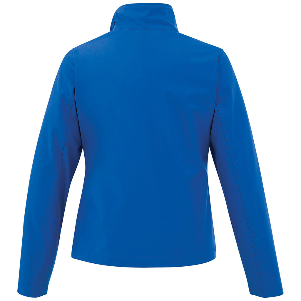 Elevate Women's Olympic Blue Karmine Softshell Jacket