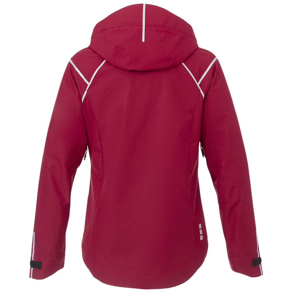 Elevate Women's Vintage Red Gearhart Softshell Jacket