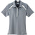 Elevate Women's Steel Grey Quinn Short Sleeve Polo