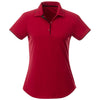 Elevate Women's Team Red/Black Remus Short Sleeve Polo