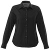 Elevate Women's Black Wilshire Long Sleeve Shirt