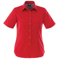 Elevate Women's Team Red Stirling Short Sleeve Shirt