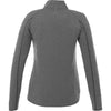 Elevate Women's Heather Dark Charcoal Taza Knit Quarter Zip