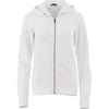 Elevate Women's White Cypress Fleece Zip Hoody