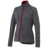 Elevate Women's Team Red/Heather Charcoal Tamarack Full Zip Jacket