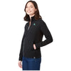 Trimark Women's Black Argus Eco Fleece Full Zip