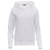 Elevate Women's White Dayton Fleece Hoody