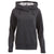 Elevate Women's Heather Dark Charcoal Dayton Fleece Hoody