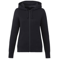 Elevate Women's Black Argus Eco Fleece Full Zip Hoody