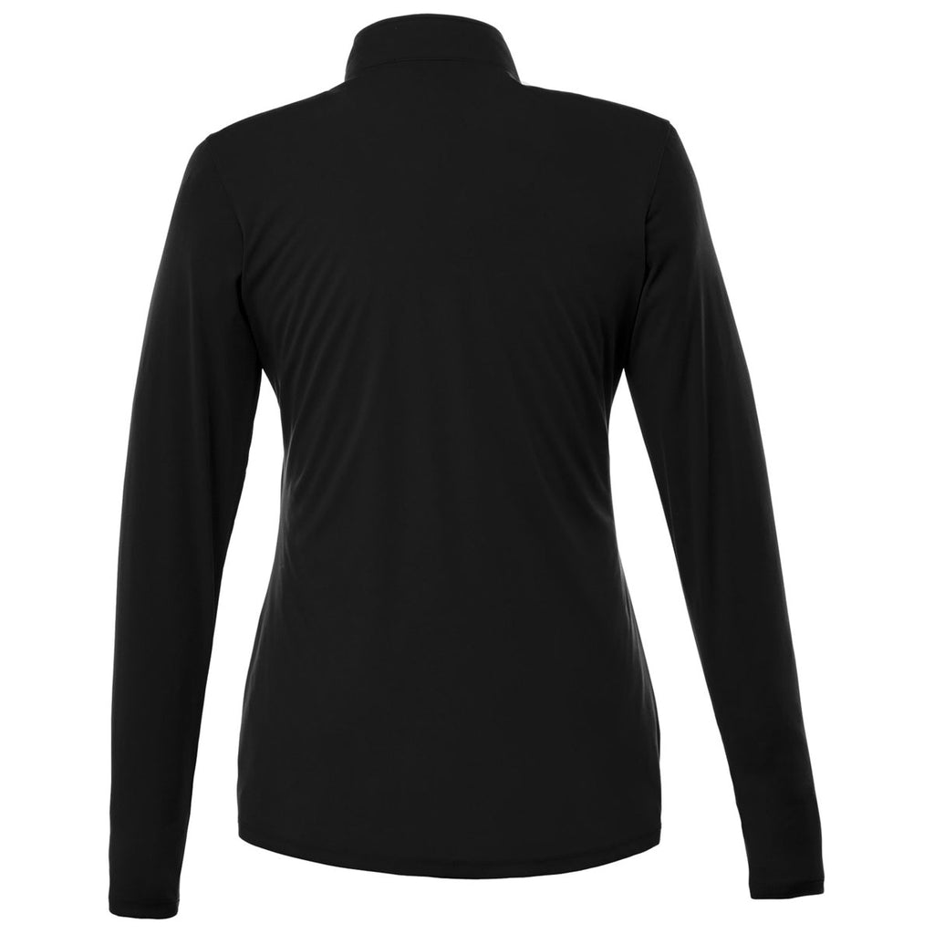 Elevate Women's Black Vega Tech Half Zip