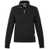 Roots73 Women's Black Paddlecreek Fleece Quarter Zip