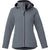 Elevate Women's Quarry/Heather Dark Charcoal Arlington 3-in-1 Jacket