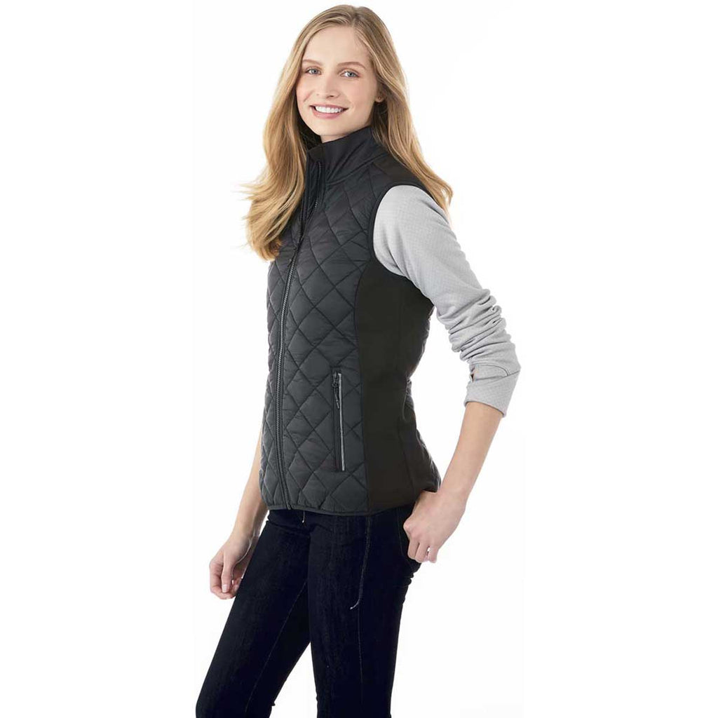 Elevate Women's Black/Black Shefford Heat Panel Vest