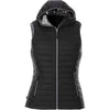 Elevate Women's Black Junction Packable Insulated Vest