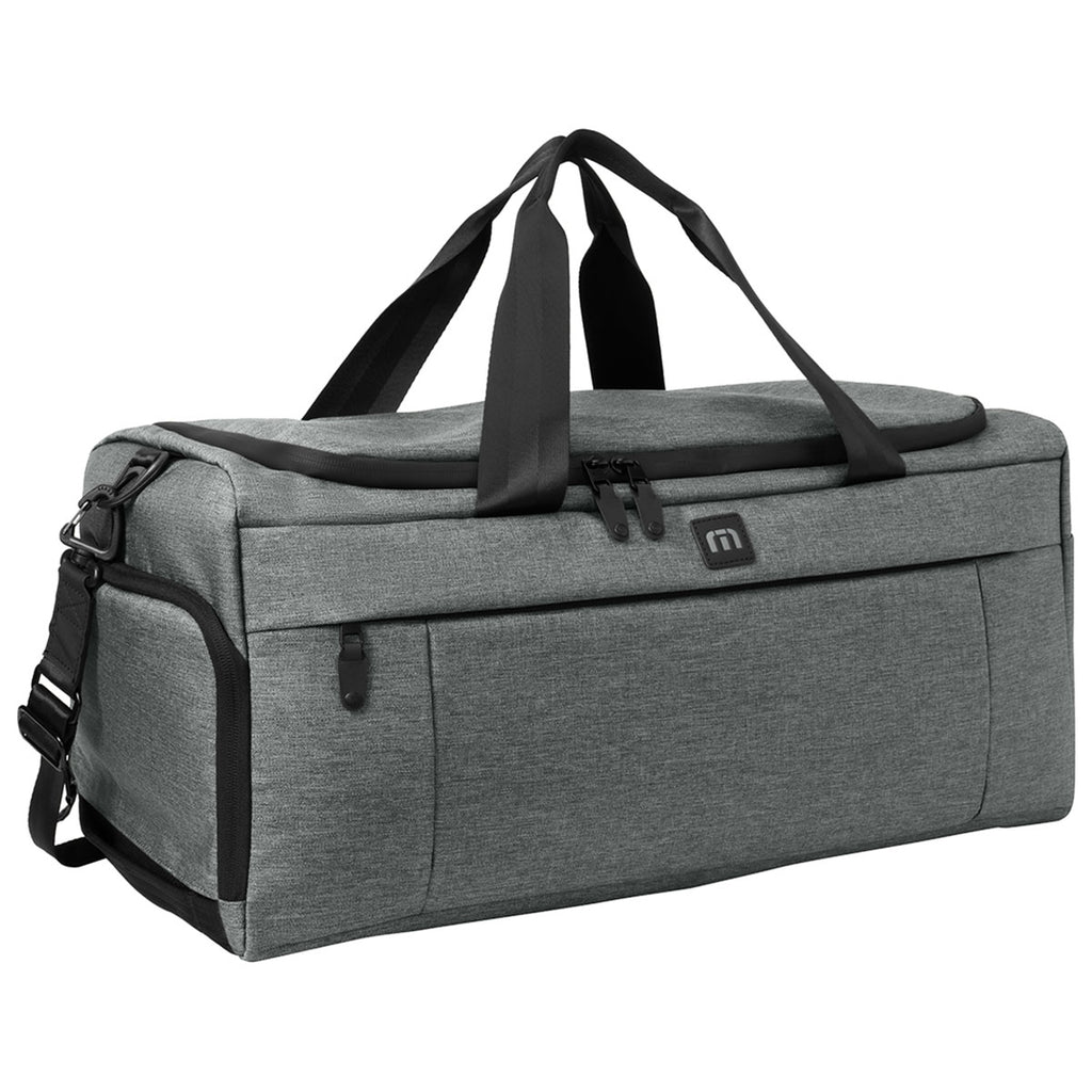 TravisMathew Graphite Heather Duration Duffel