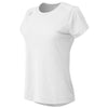 New Balance Women's White Short Sleeve Tech Tee