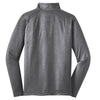 Sport-Tek Men's Charcoal Grey Heather Tall Sport-Wick Stretch 1/2-Zip Pullover