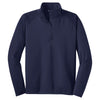 Sport-Tek Men's True Navy Tall Sport-Wick Stretch 1/2-Zip Pullover