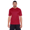 Team 365 Men's Sport Scarlet Red Zone Performance T-Shirt