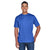 Team 365 Men's Sp Royal Heather Zone Sonic Heather Performance T-Shirt