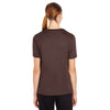 Team 365 Women's Sport Dark Brown Zone Performance T-Shirt