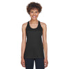 Team 365 Women's Black Zone Performance Racerback Tank