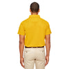 Team 365 Men's Sport Athletic Gold Command Snag-Protection Polo