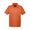 Team 365 Men's Sport Burnt Orange Command Snag-Protection Polo