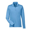 Team 365 Men's Sport Light Blue Zone Performance Quarter-Zip