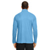 Team 365 Men's Sport Light Blue Zone Performance Quarter-Zip