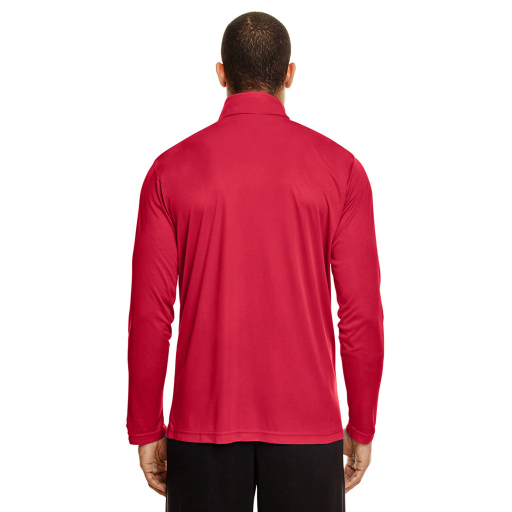 Team 365 Men's Sport Red Zone Performance Quarter-Zip