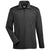 Team 365 Youth Black Heather Zone Sonic Heather Performance Quarter-Zip