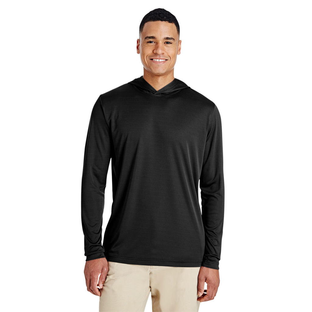 Team 365 Men's Black Zone Performance Hoodie