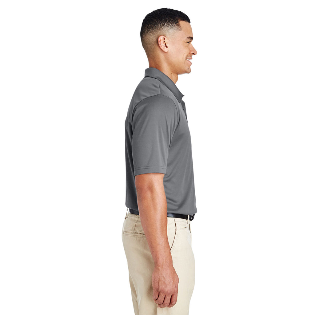 Team 365 Men's Sport Graphite Zone Performance Polo