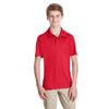 Team 365 Youth Sport Red Zone Performance Polo