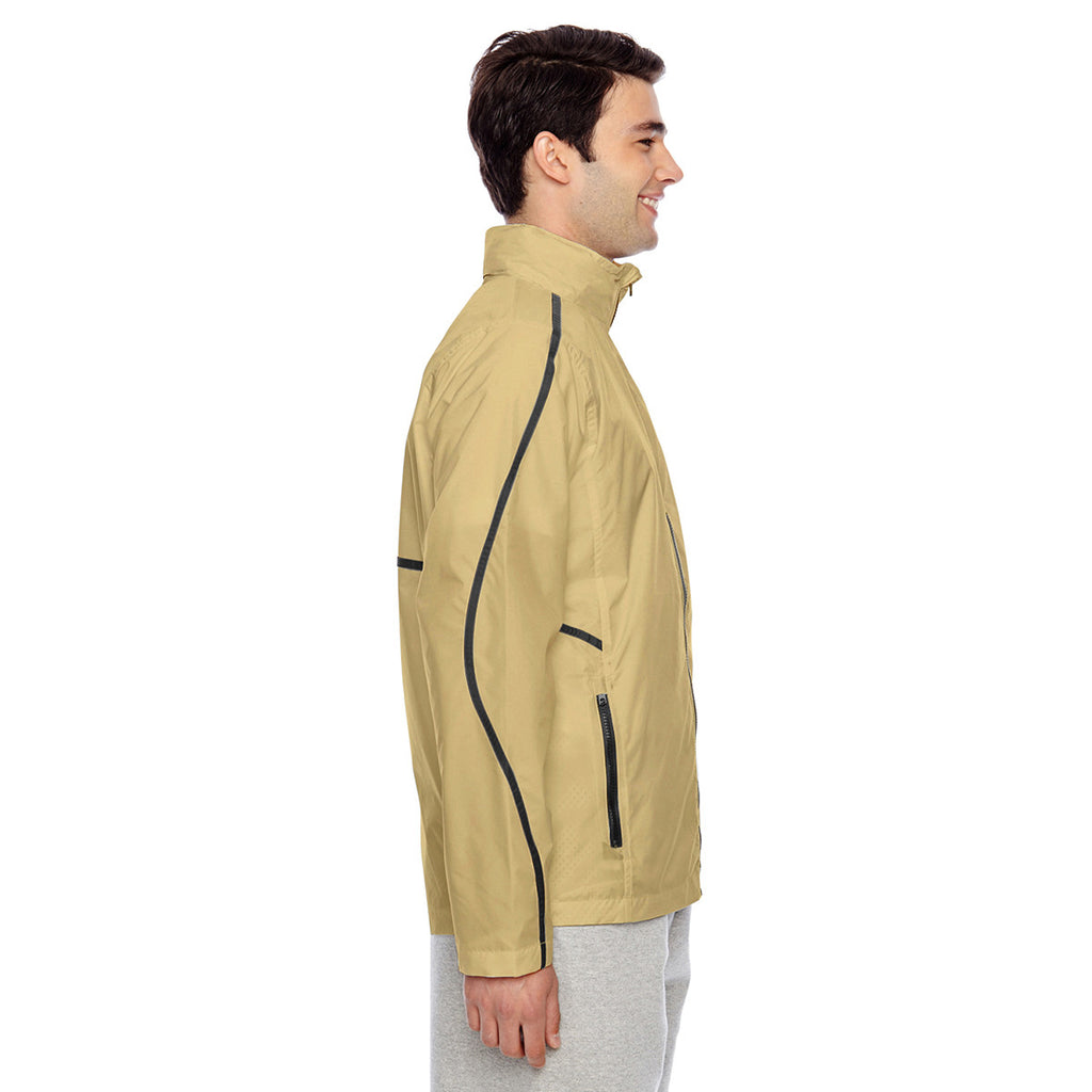 Team 365 Men's Sport Vegas Gold Conquest Jacket with Mesh Lining