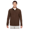 Team 365 Men's Sport Dark Brown Leader Soft Shell Jacket