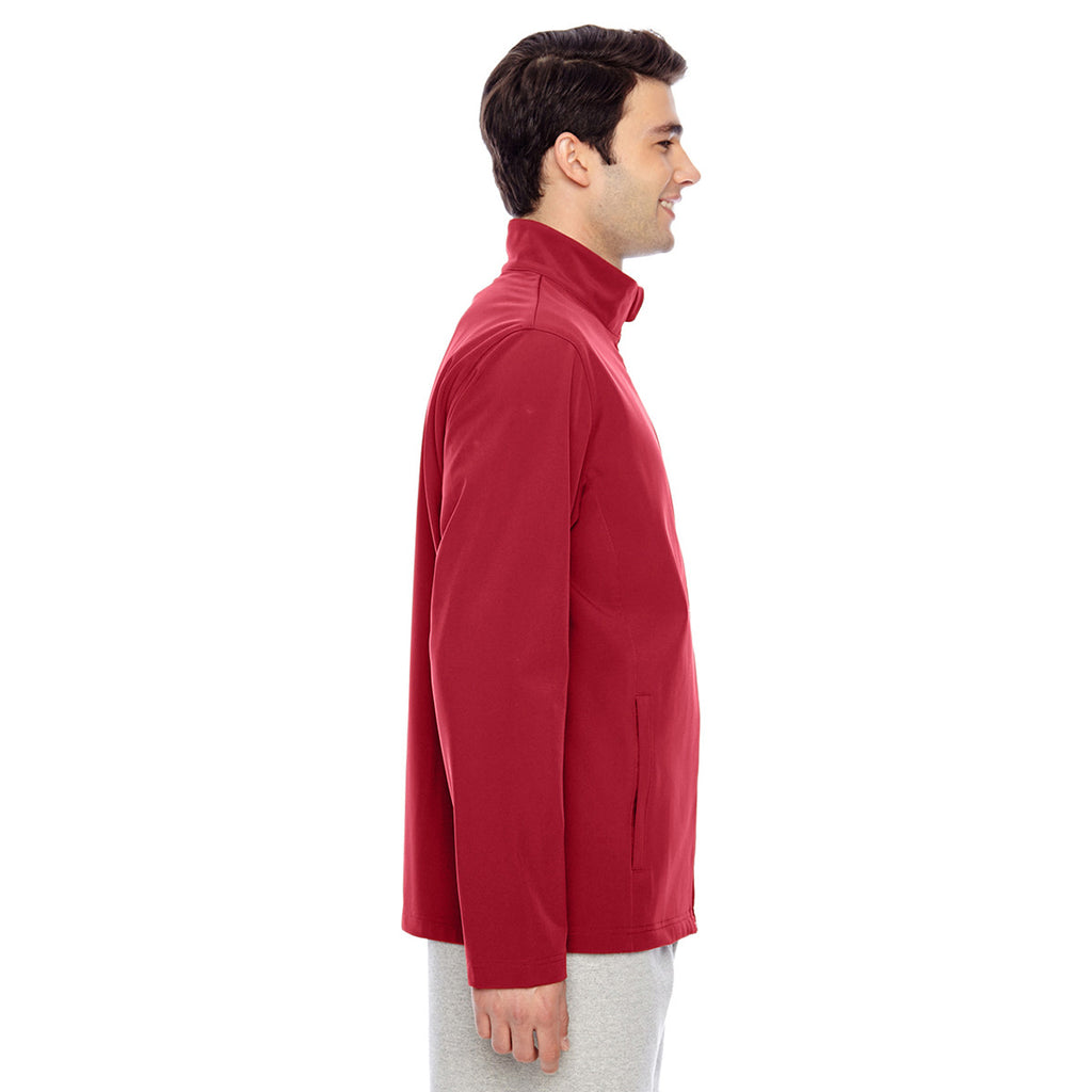 Team 365 Men's Sport Scarlet Red Leader Soft Shell Jacket