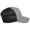 Team 365 Dark Grey Heather/Black Zone Sonic Heather Trucker Cap