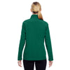 Team 365 Women's Sport Dark Green Leader Soft Shell Jacket